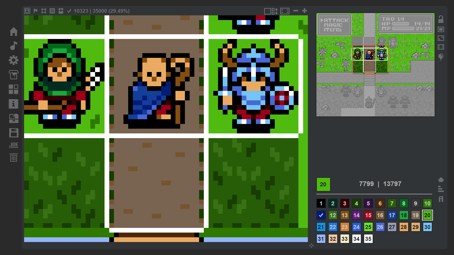 Coloring Game 4 – Demake No.4 screenshot 4