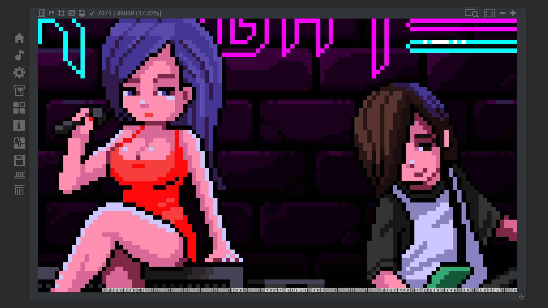 Coloring Game 4 – Demake No.4 screenshot 3