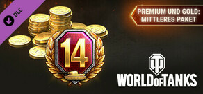 World of Tanks — Premium & Gold: Medium Pack