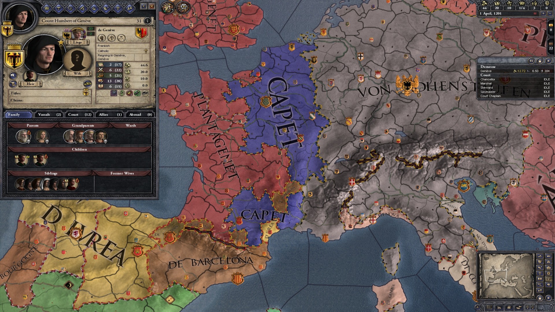 Crusader Kings II: Dynasty Shield II screenshot 3