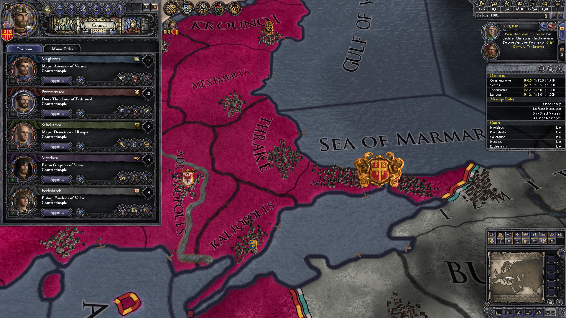Crusader Kings II: Mediterranean Portraits screenshot 1