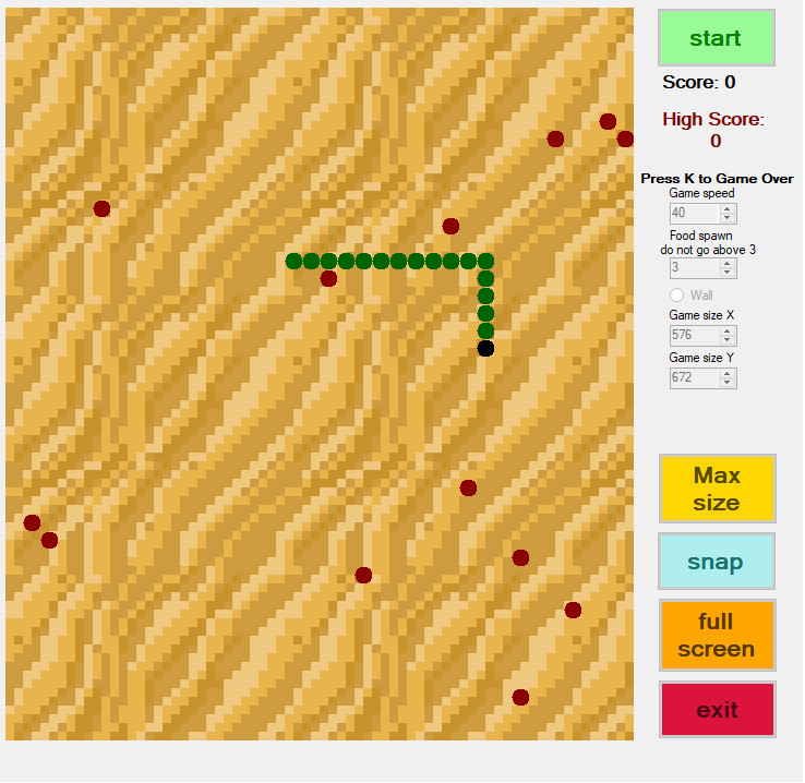 Classic Snake screenshot 4