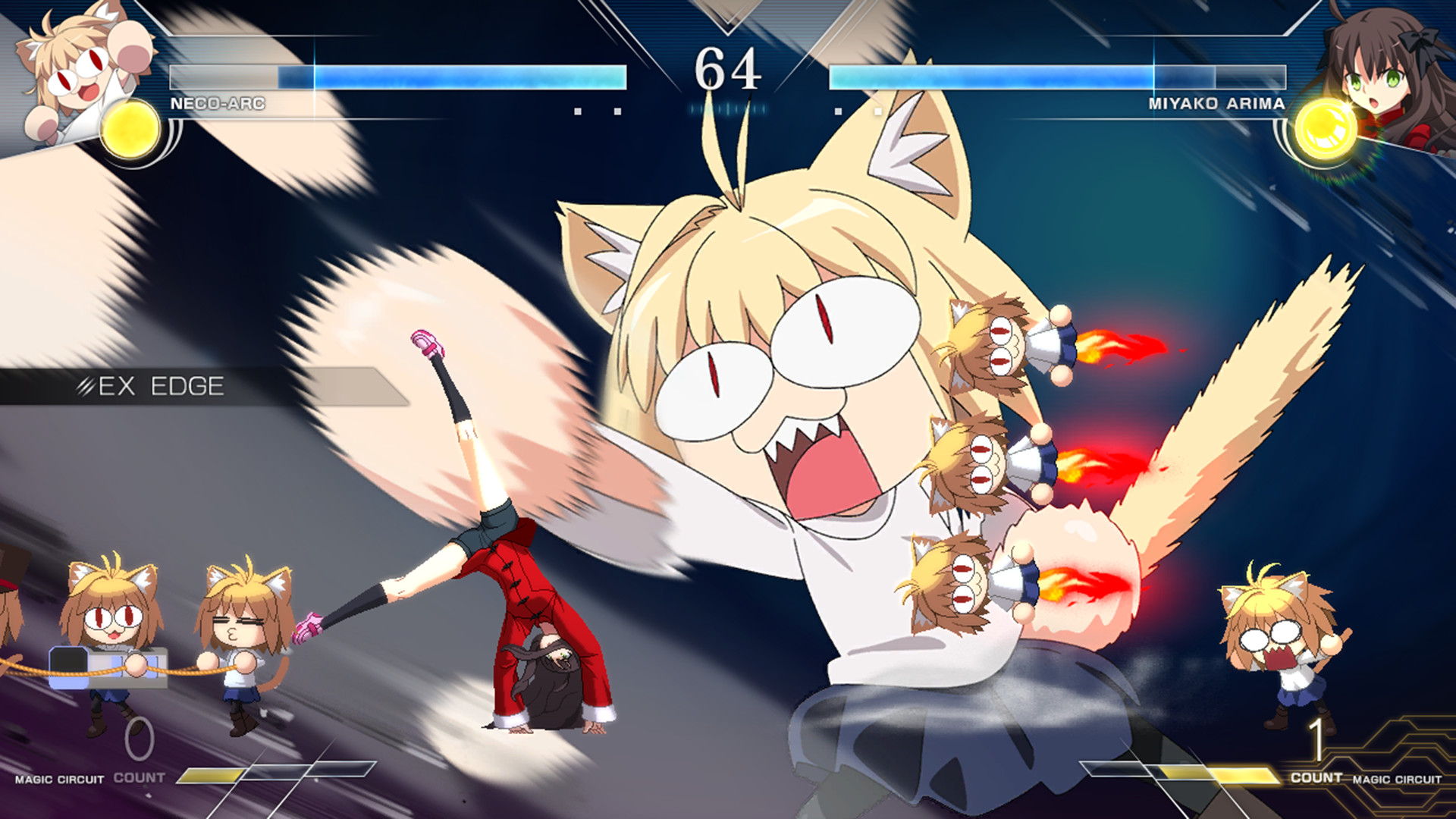 MELTY BLOOD: TYPE LUMINA - Neco-Arc Round Announcements on Steam