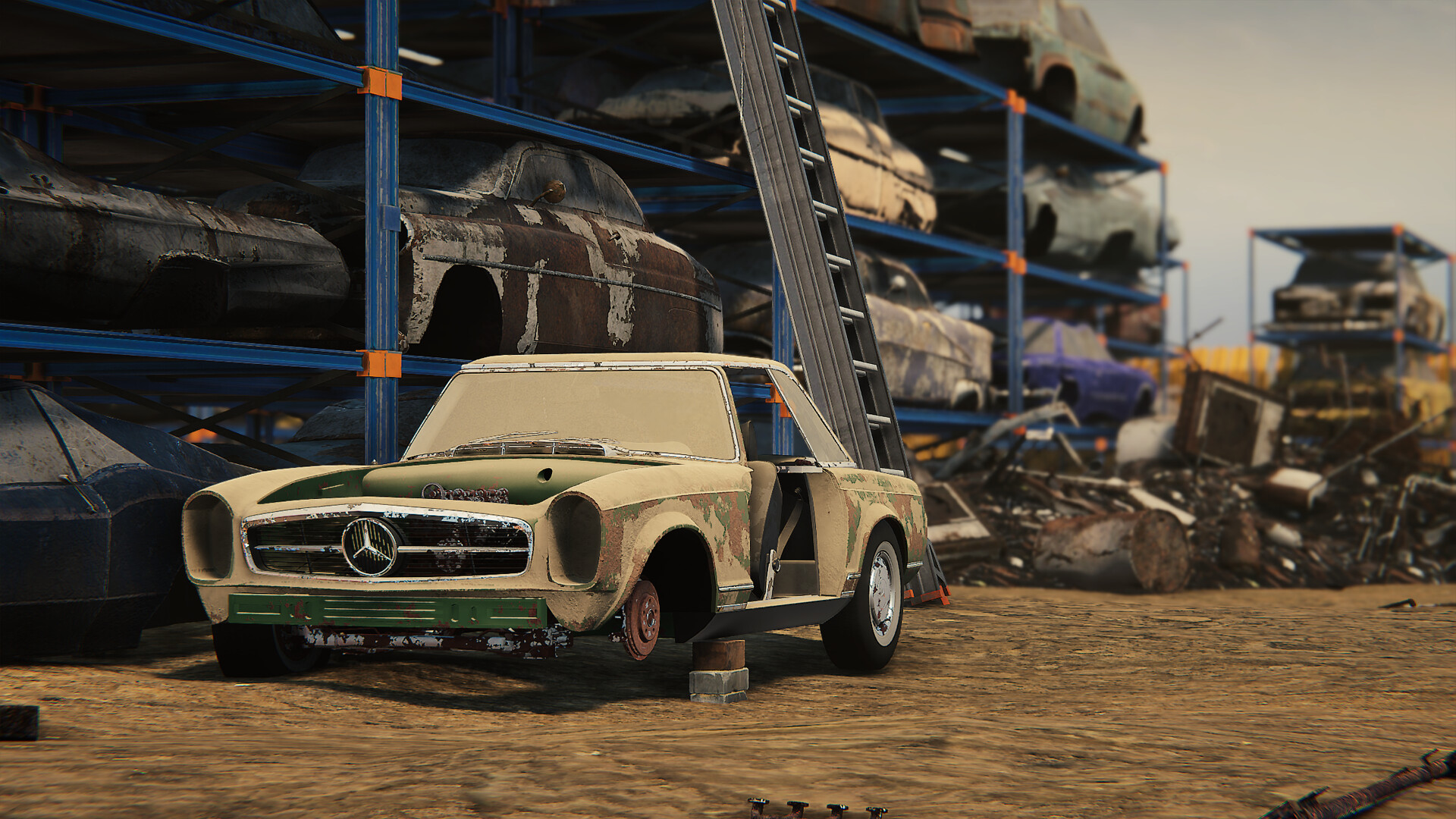 Car Mechanic Simulator 2021 - Mercedes Remastered DLC screenshot 1