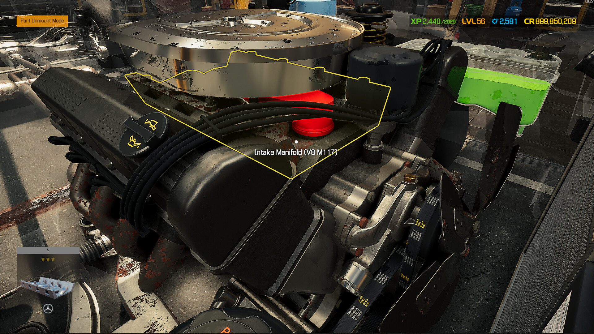 Car Mechanic Simulator 2021 - Mercedes Remastered DLC screenshot 5