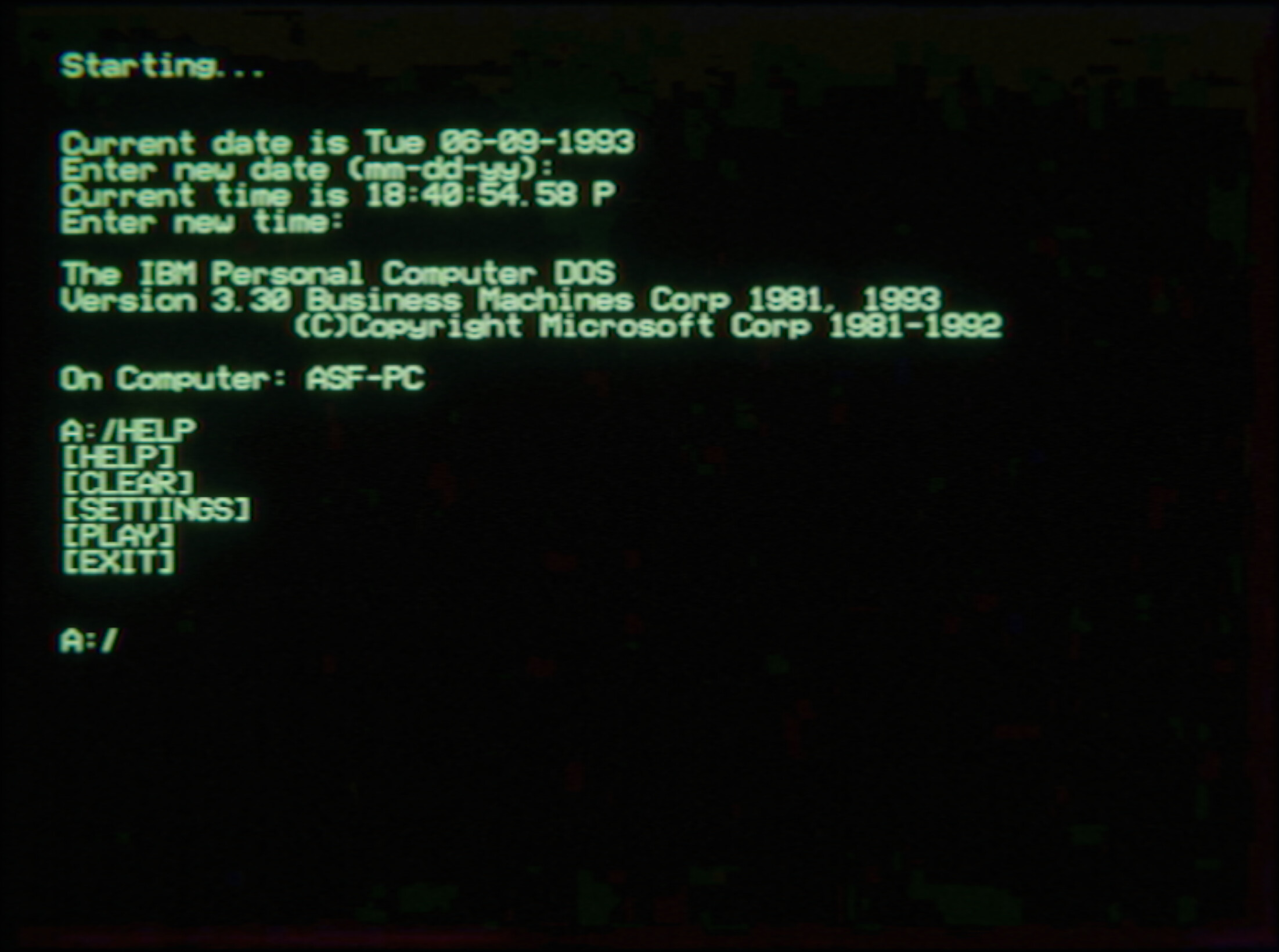 Backrooms VHS screenshot 11
