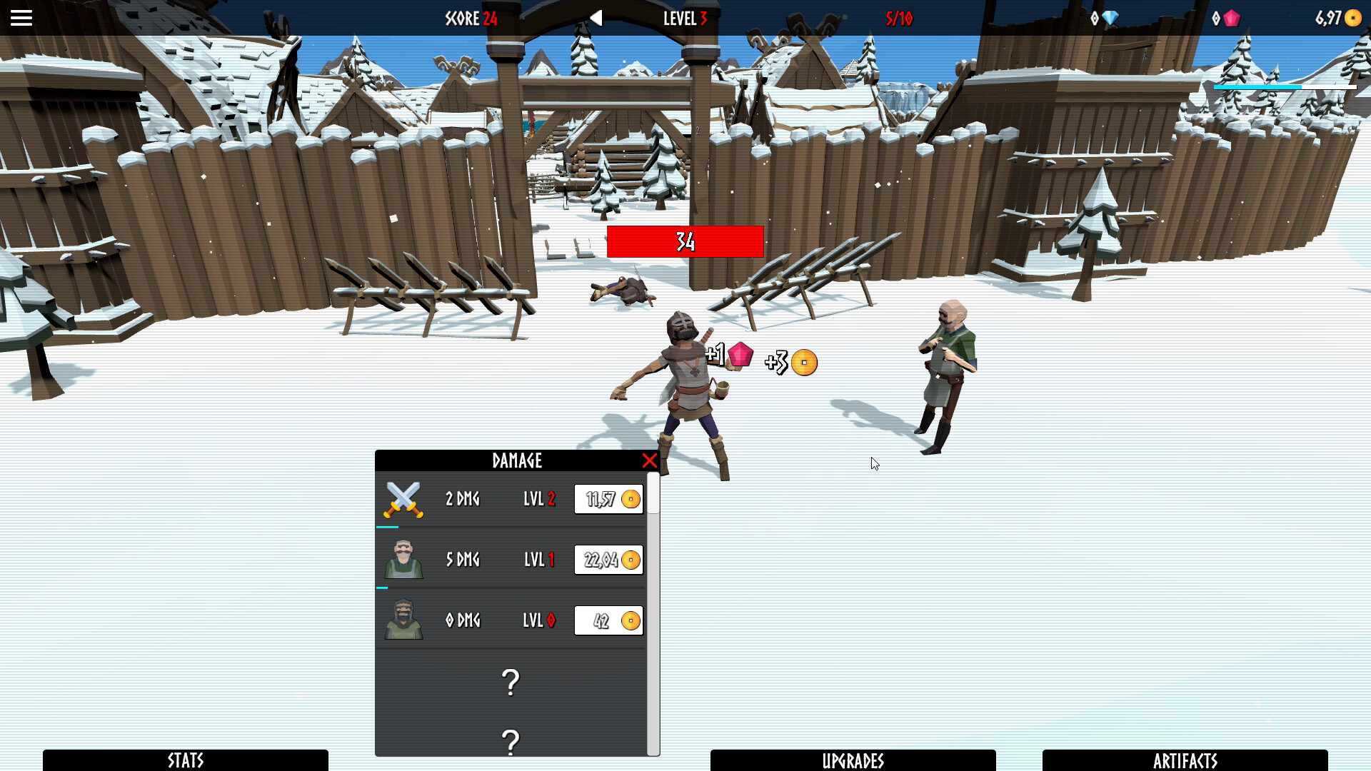 Idle Vikings Clicker screenshot 2