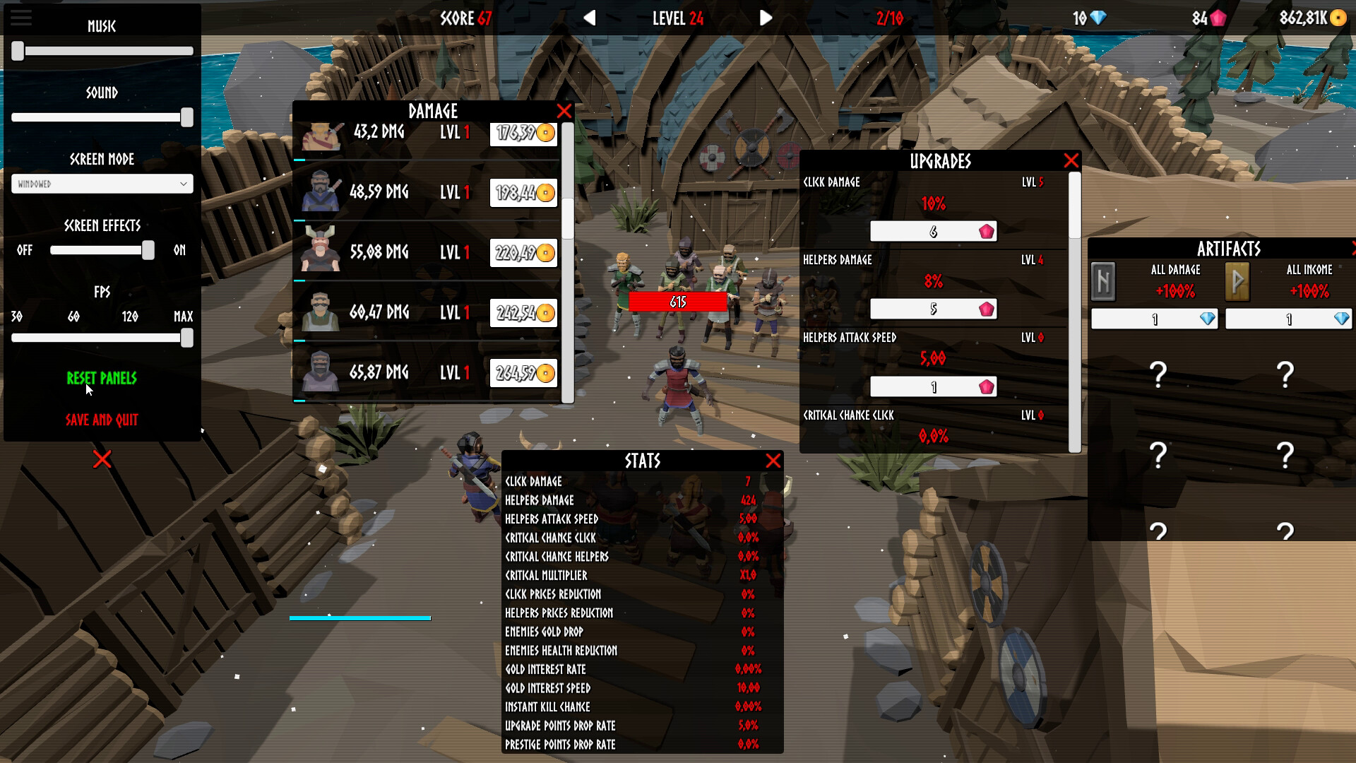 Idle Vikings Clicker screenshot 8
