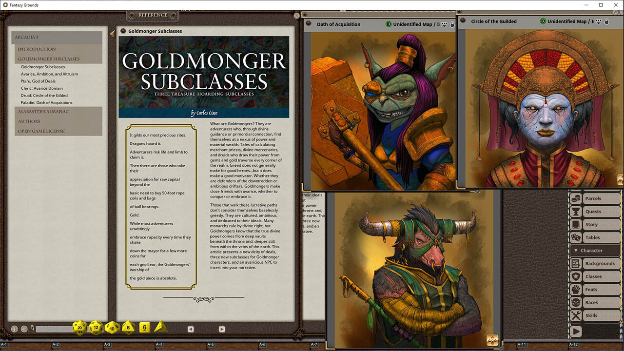 Fantasy Grounds - Arcadia Issue 005 screenshot 1