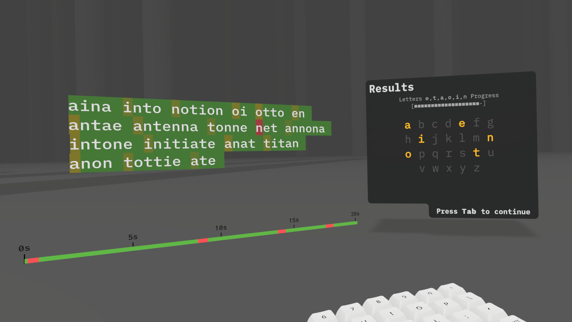 Typing Simulator screenshot 1