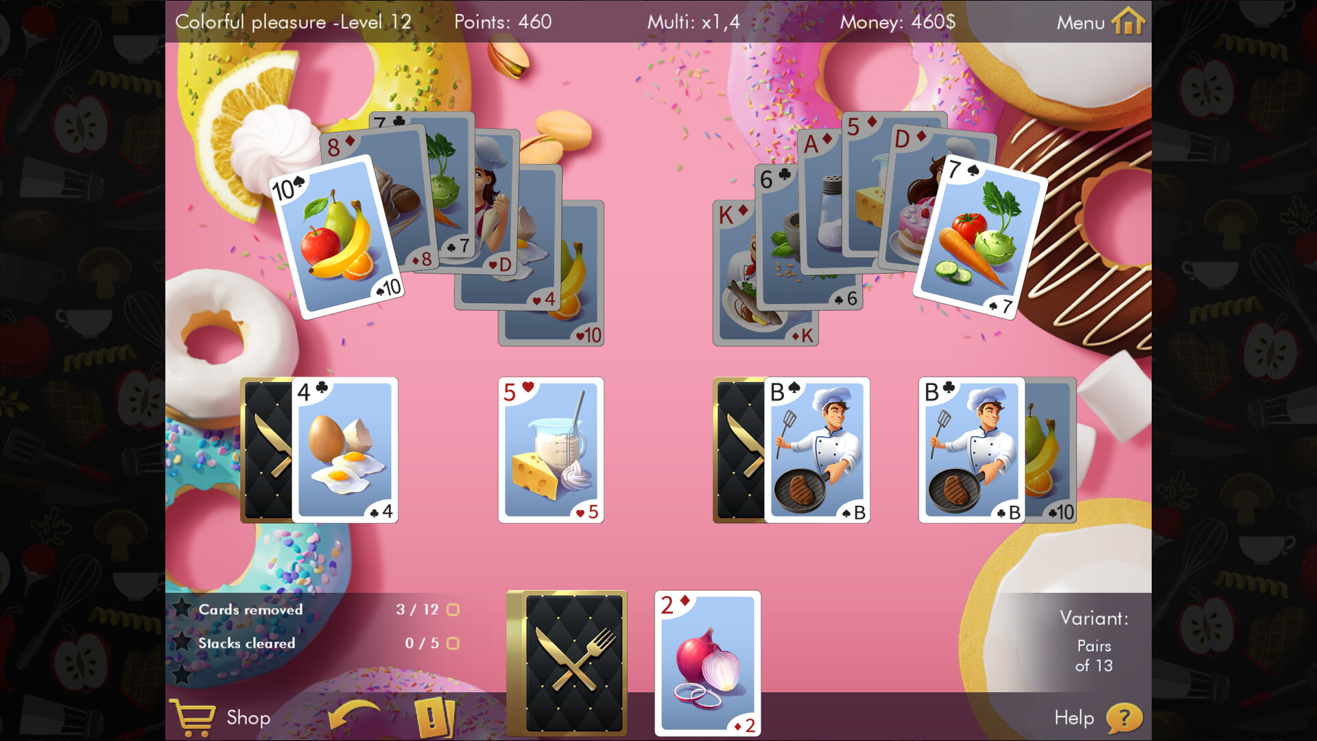 Delicious Solitaire screenshot 6