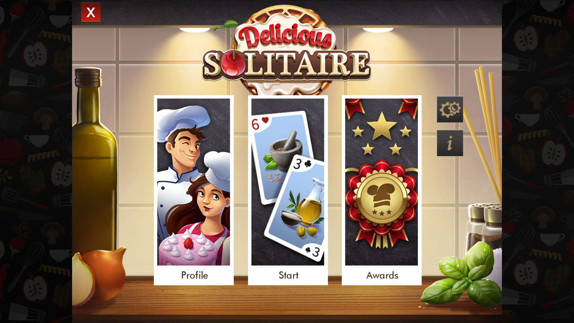 Delicious Solitaire screenshot 1