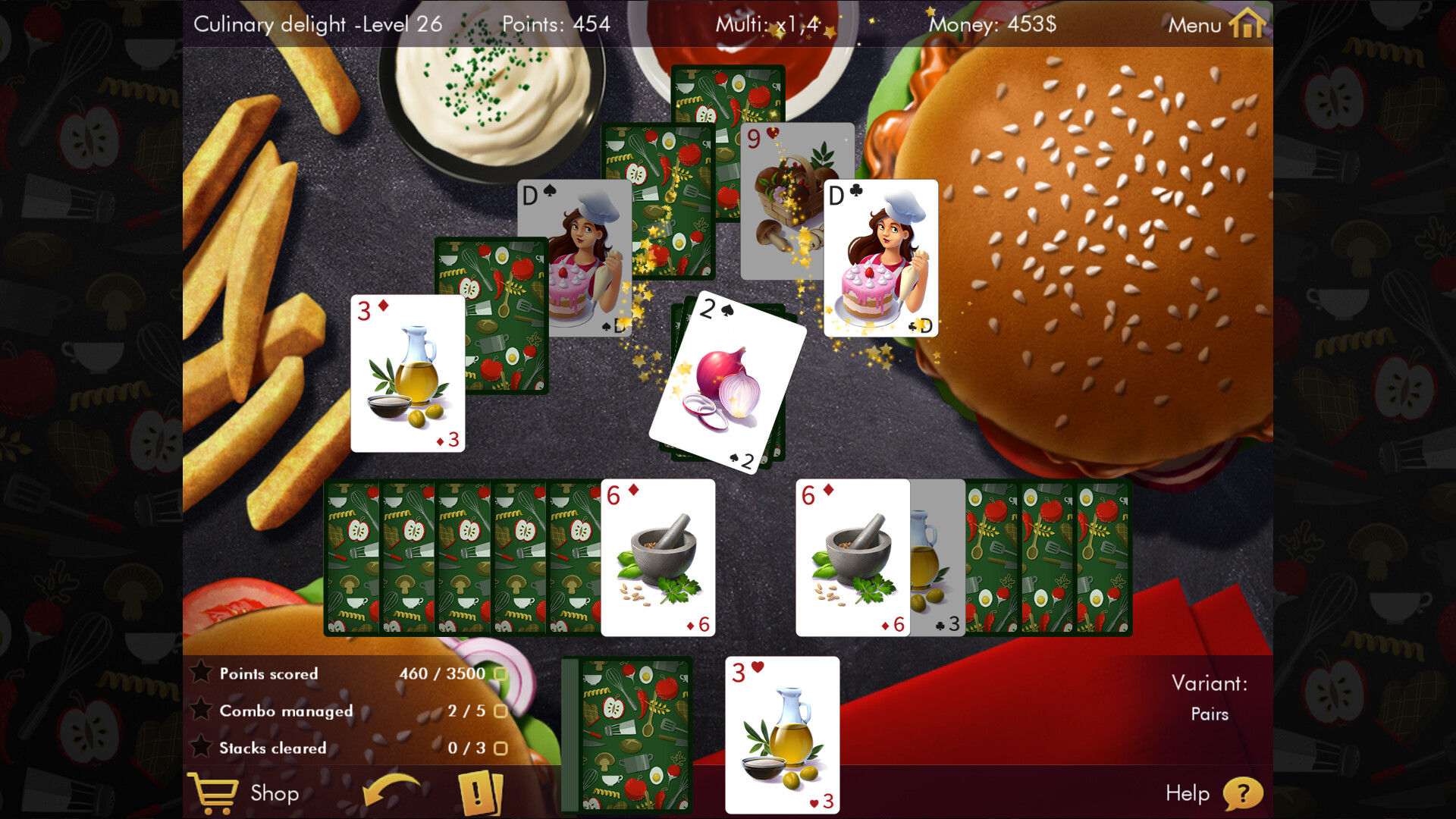Delicious Solitaire screenshot 4