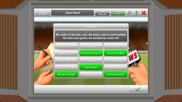 New Star™ Soccer 5 screenshot