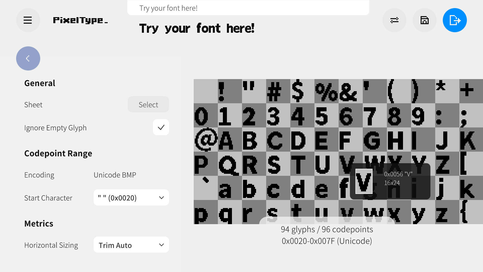PixelType screenshot 3