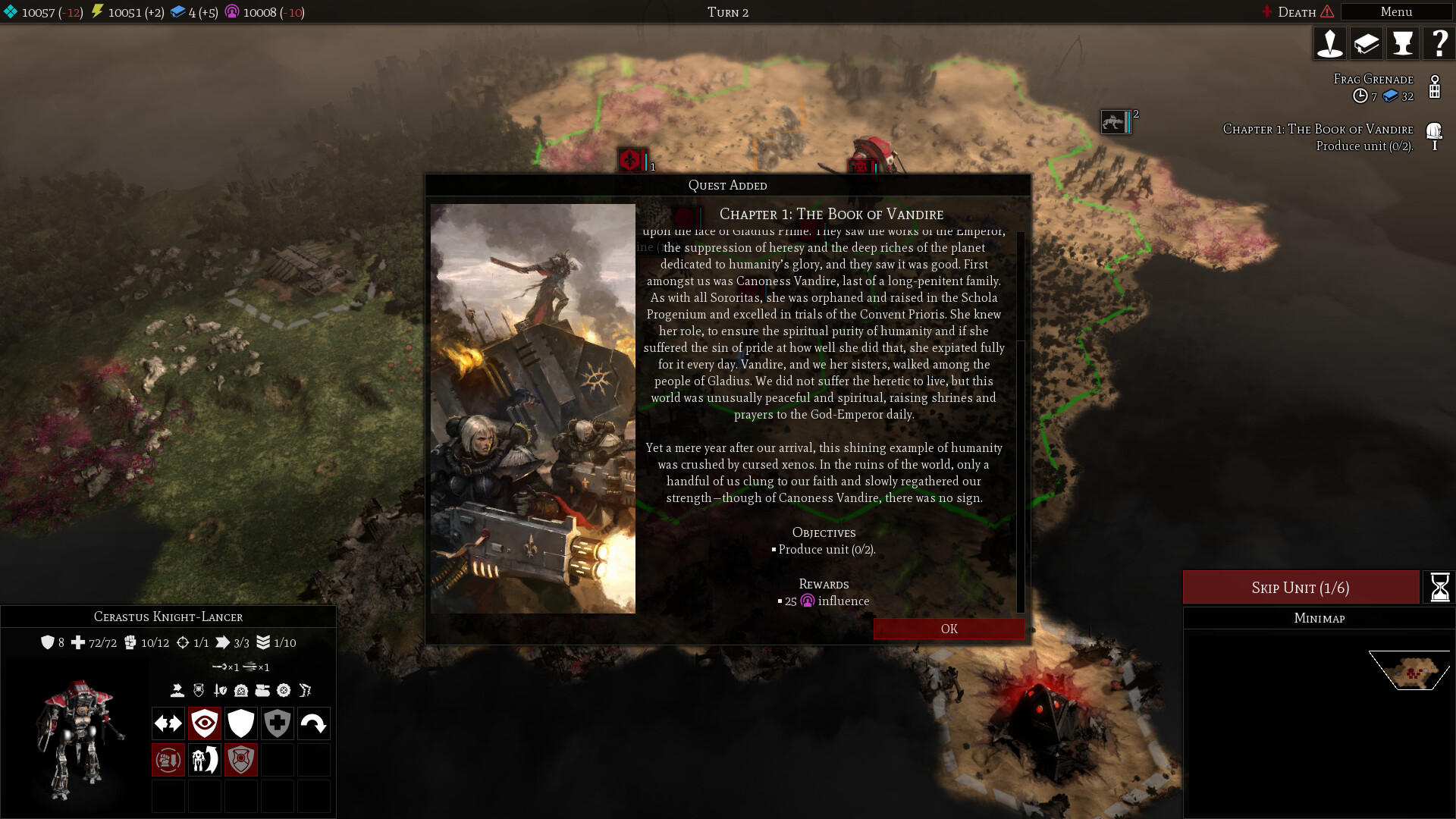 Warhammer 40,000: Gladius - Adepta Sororitas screenshot 1