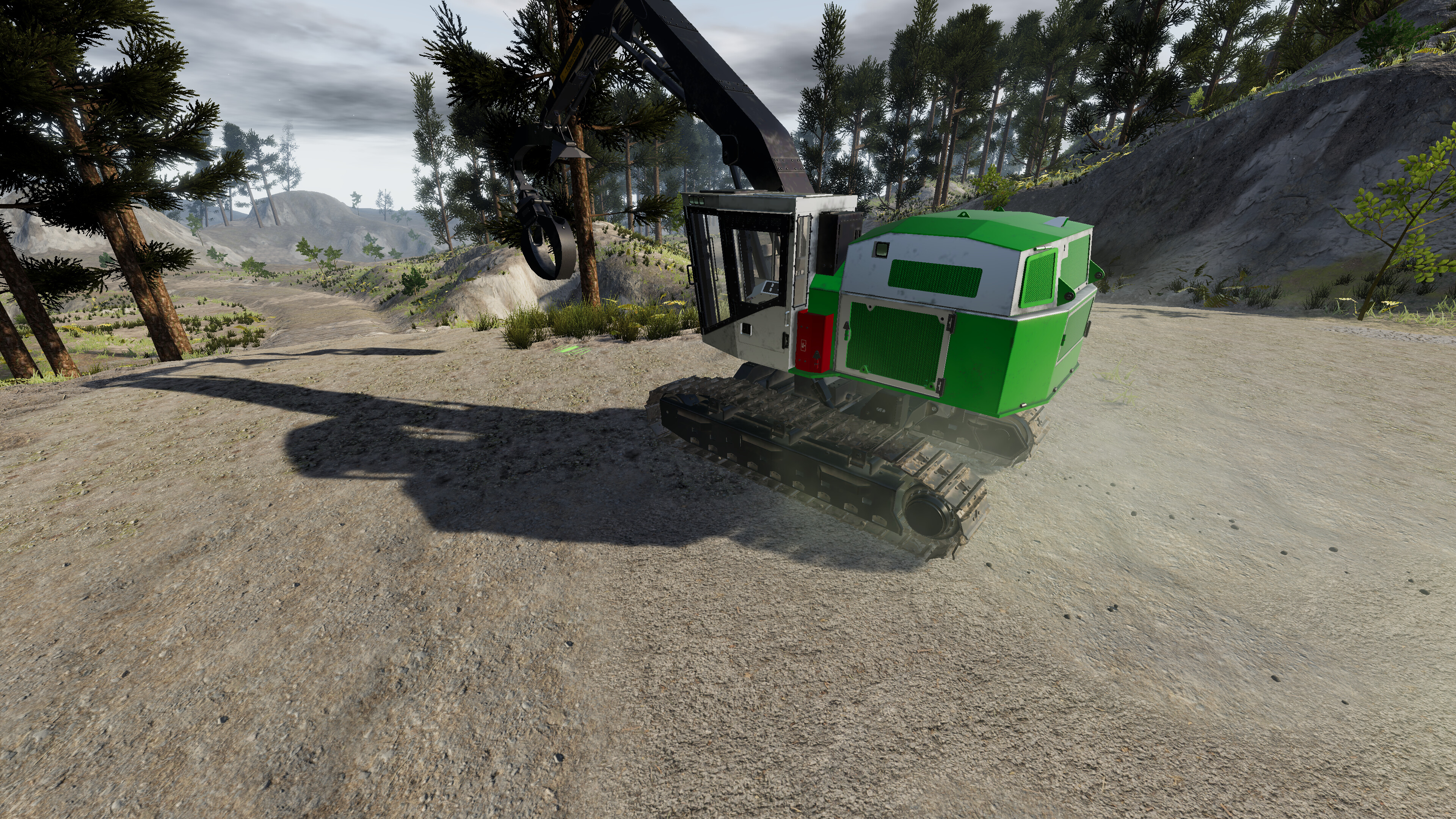Lumberjack Simulator - Tracked loader screenshot 2