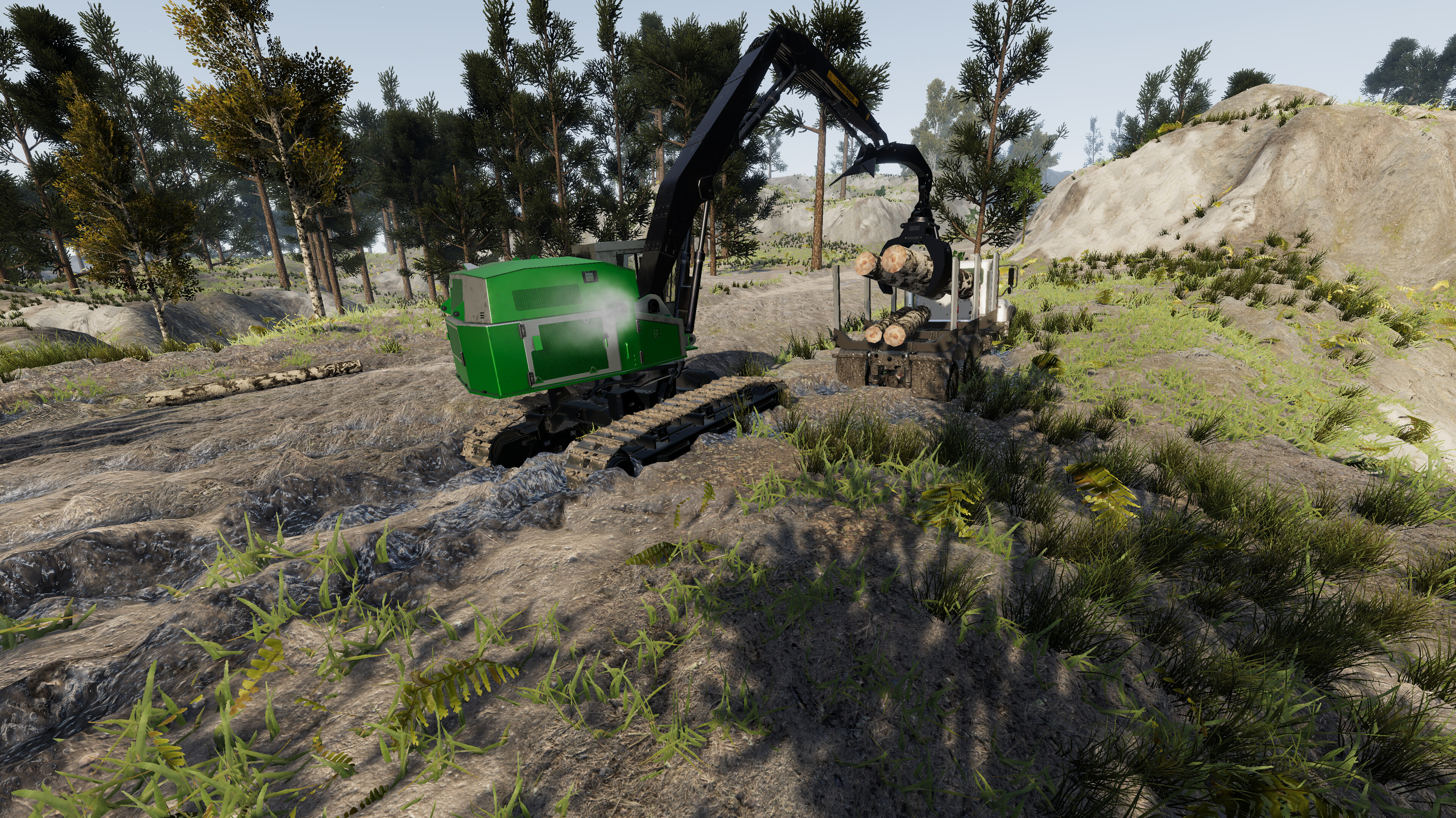 Lumberjack Simulator - Tracked loader screenshot 3