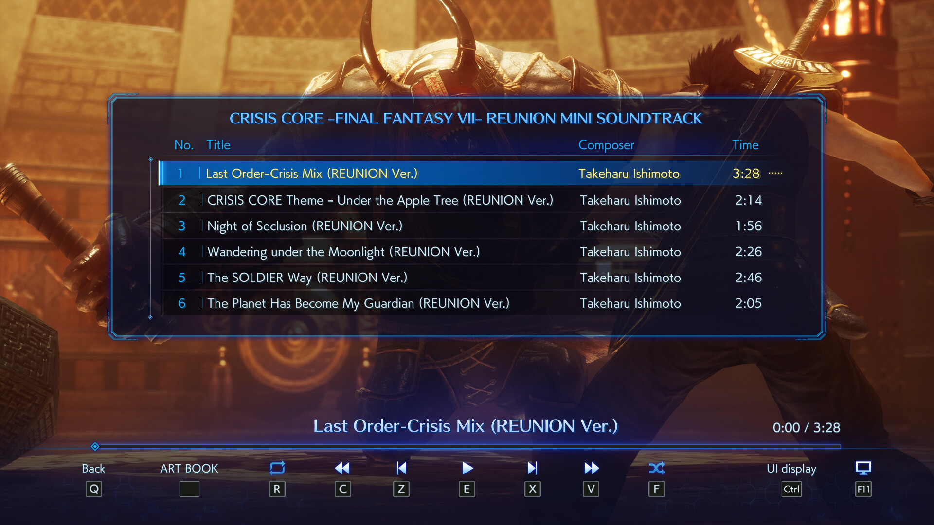 CRISIS CORE –FINAL FANTASY VII– REUNION Digital Contents screenshot 2