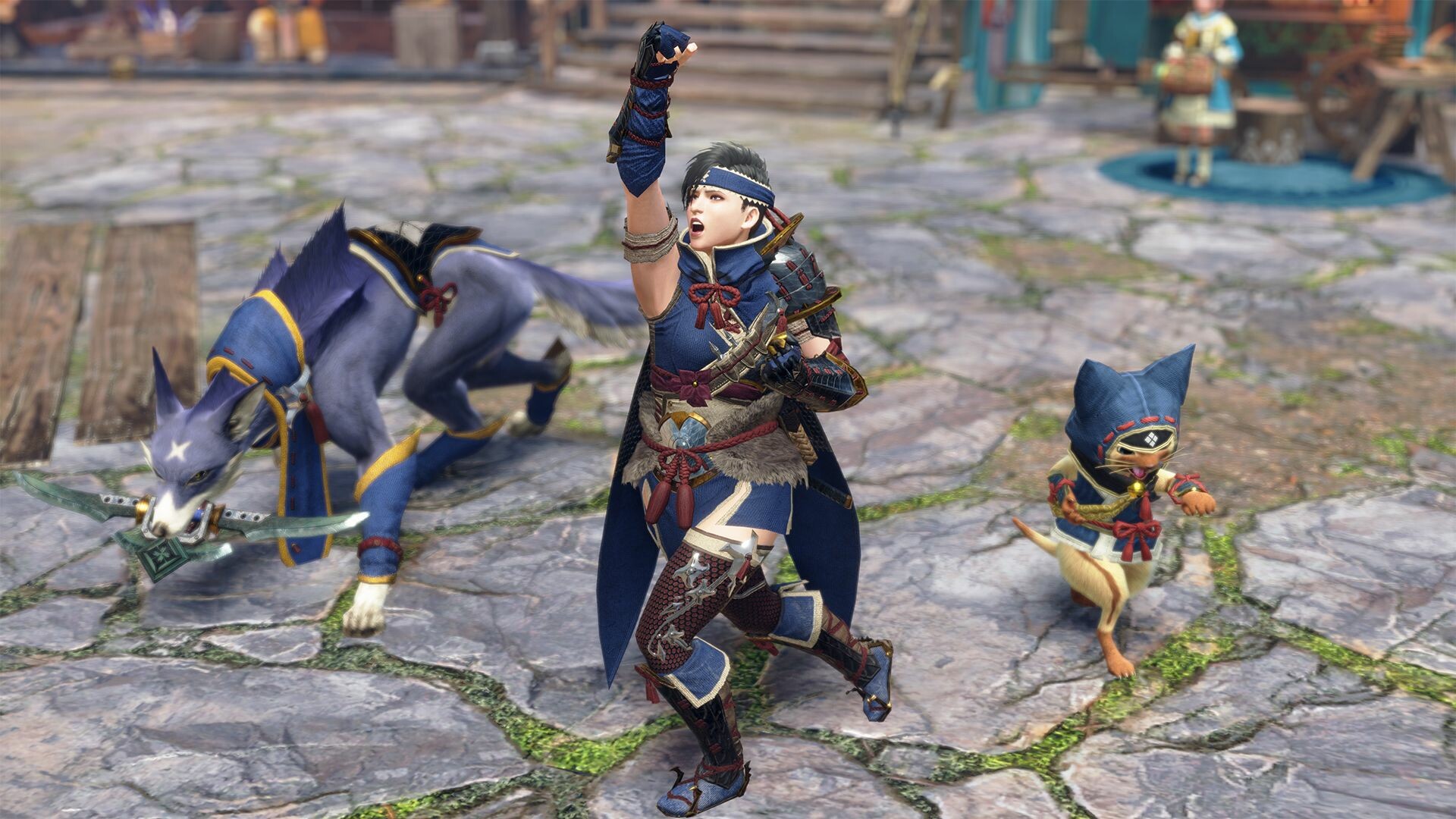 Monster Hunter Rise - "Attack" Pose Set 2 screenshot 2