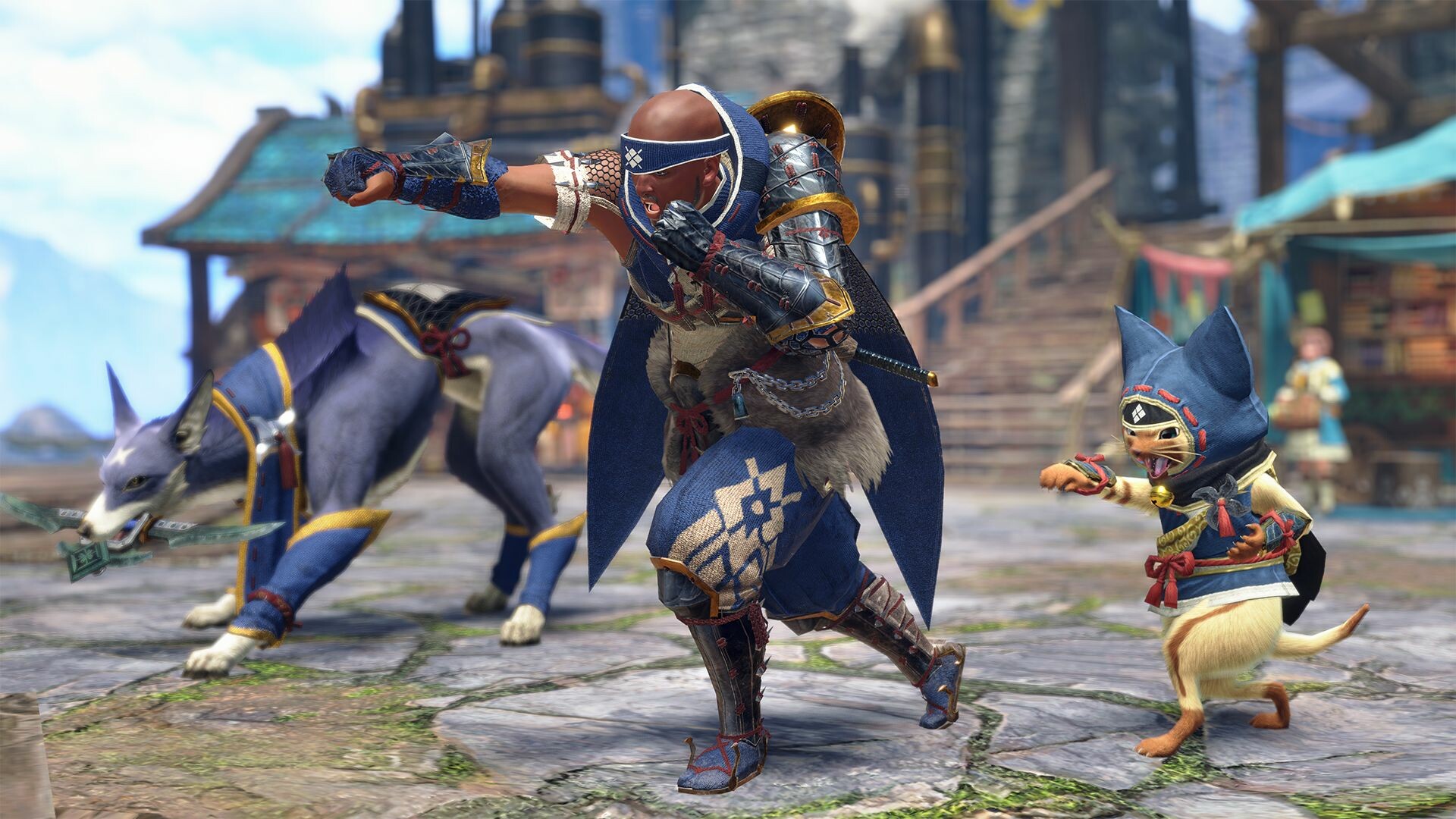 Monster Hunter Rise - "Attack" Pose Set 2 screenshot 1