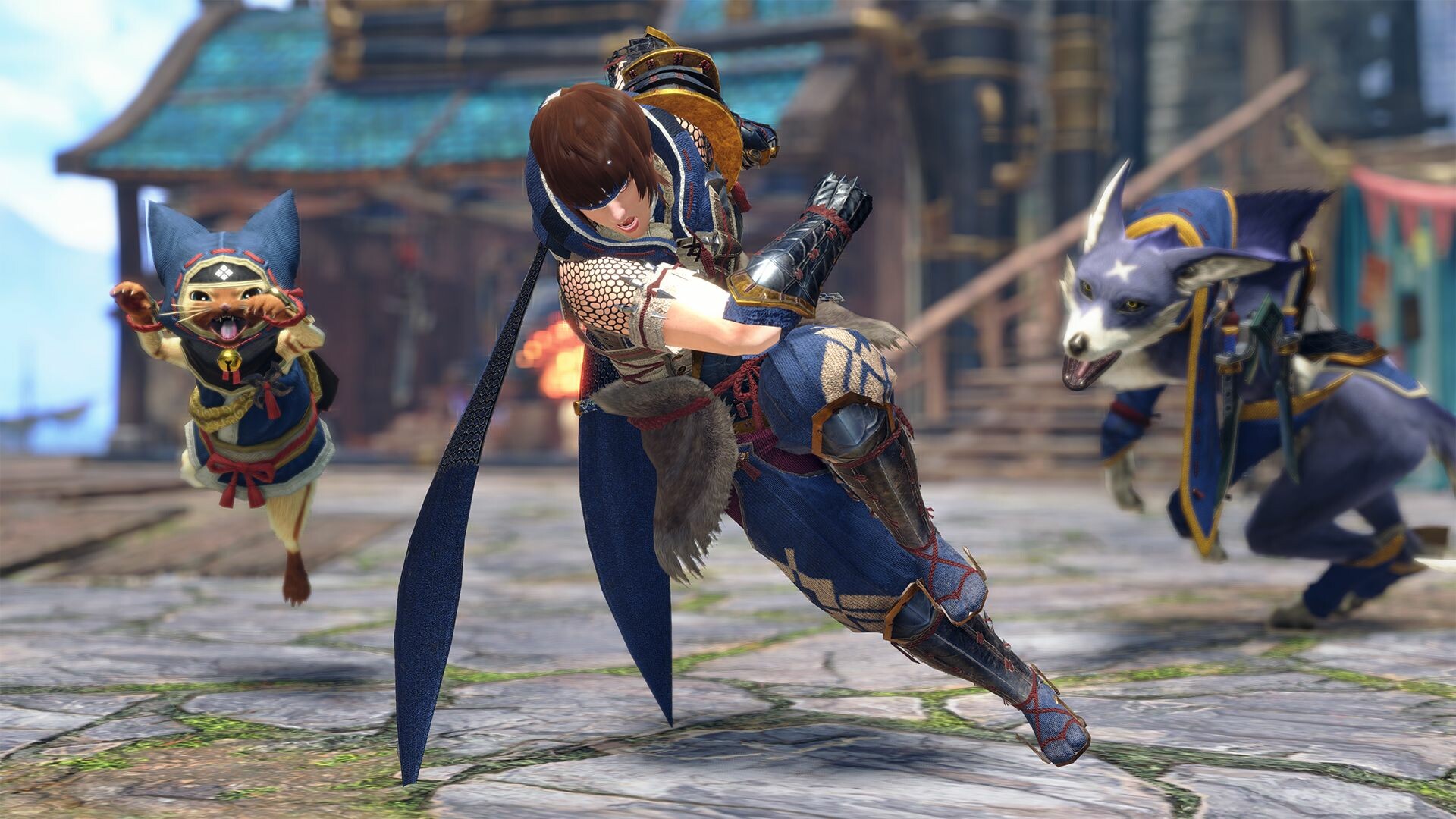 Monster Hunter Rise - "Attack" Pose Set 2 screenshot 3