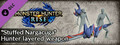 Monster Hunter Rise - &quot;Stuffed Nargacuga&quot; Hunter layered weapon (Long Sword)