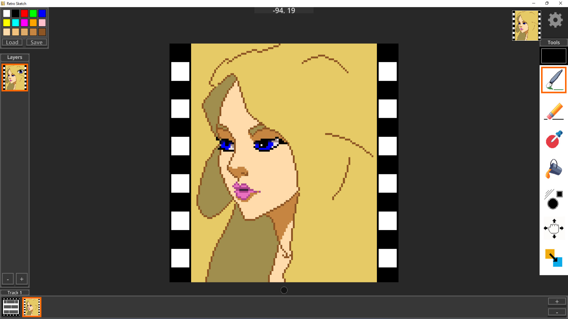 Retro Sketch screenshot 1