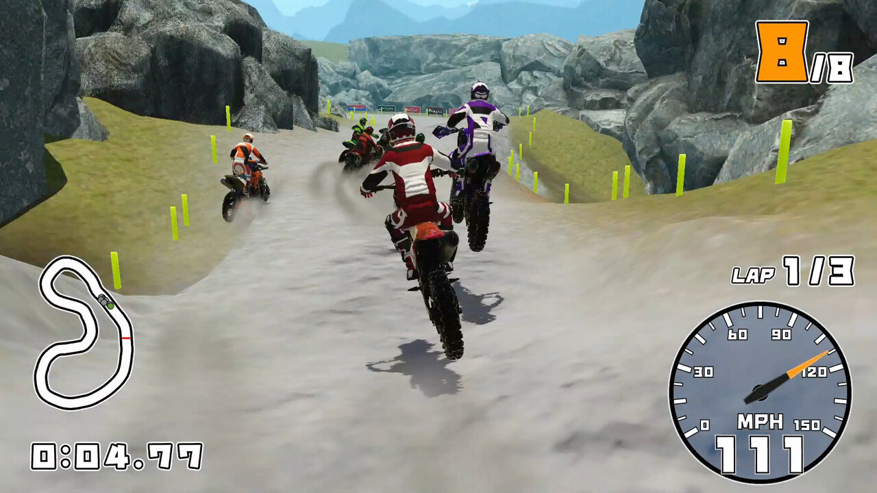 エクストリームバイクX screenshot 1