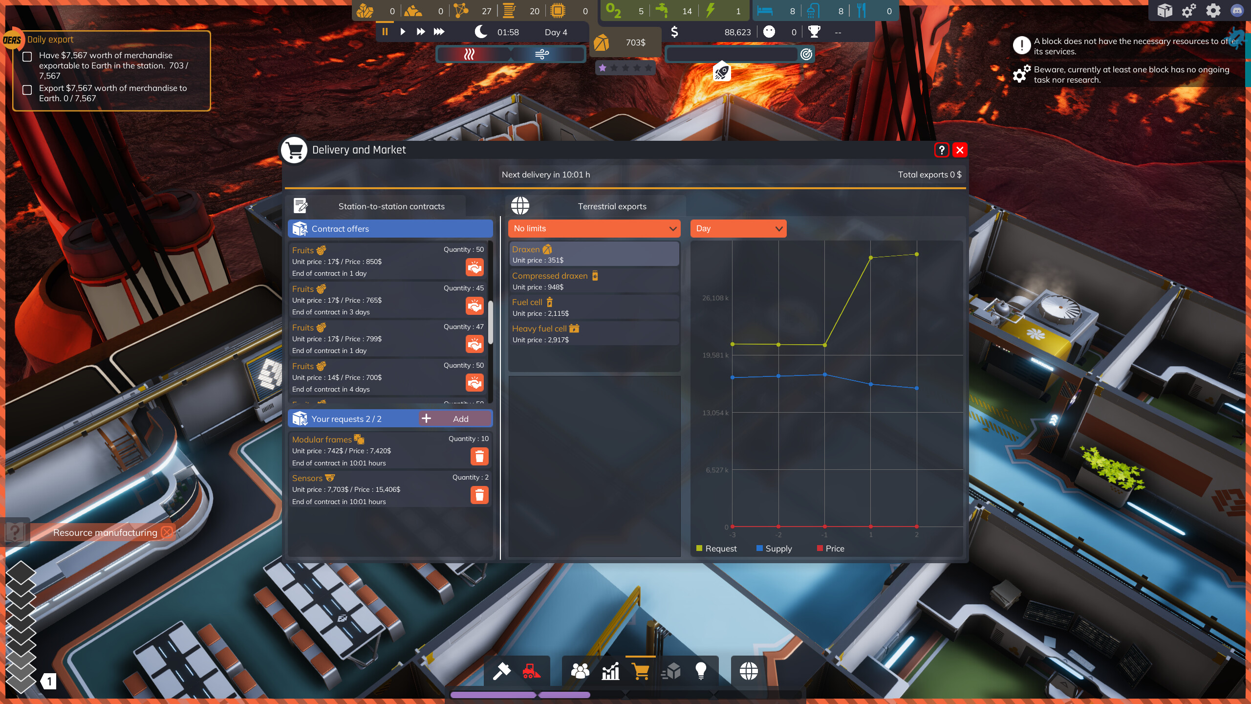 Space Drilling Station screenshot 8