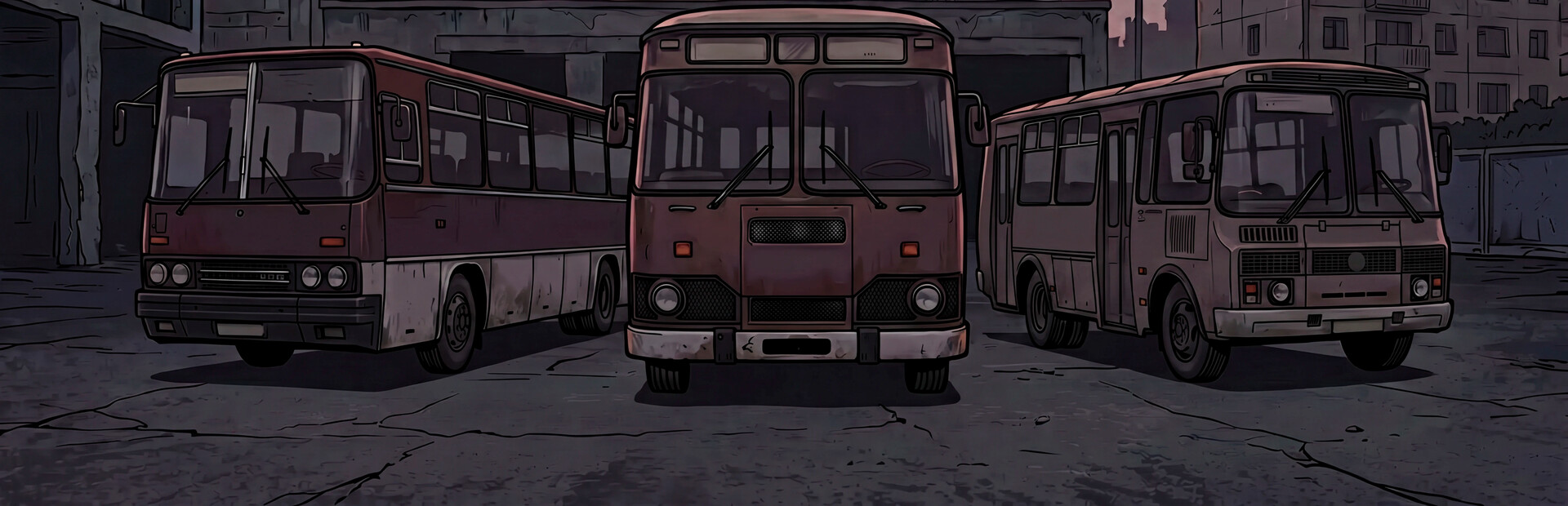 Post-Soviet Bus Simulator