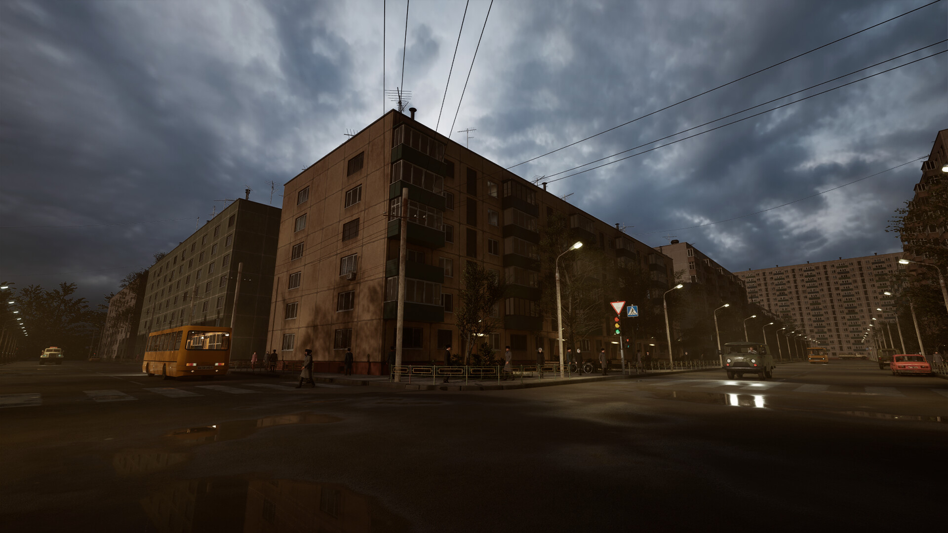 Post-Soviet Bus Simulator screenshot 1