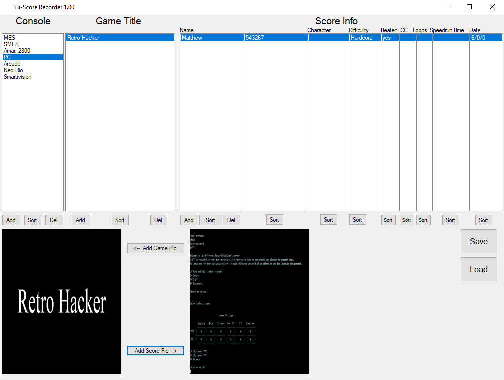 Hi-Score Recorder screenshot 5