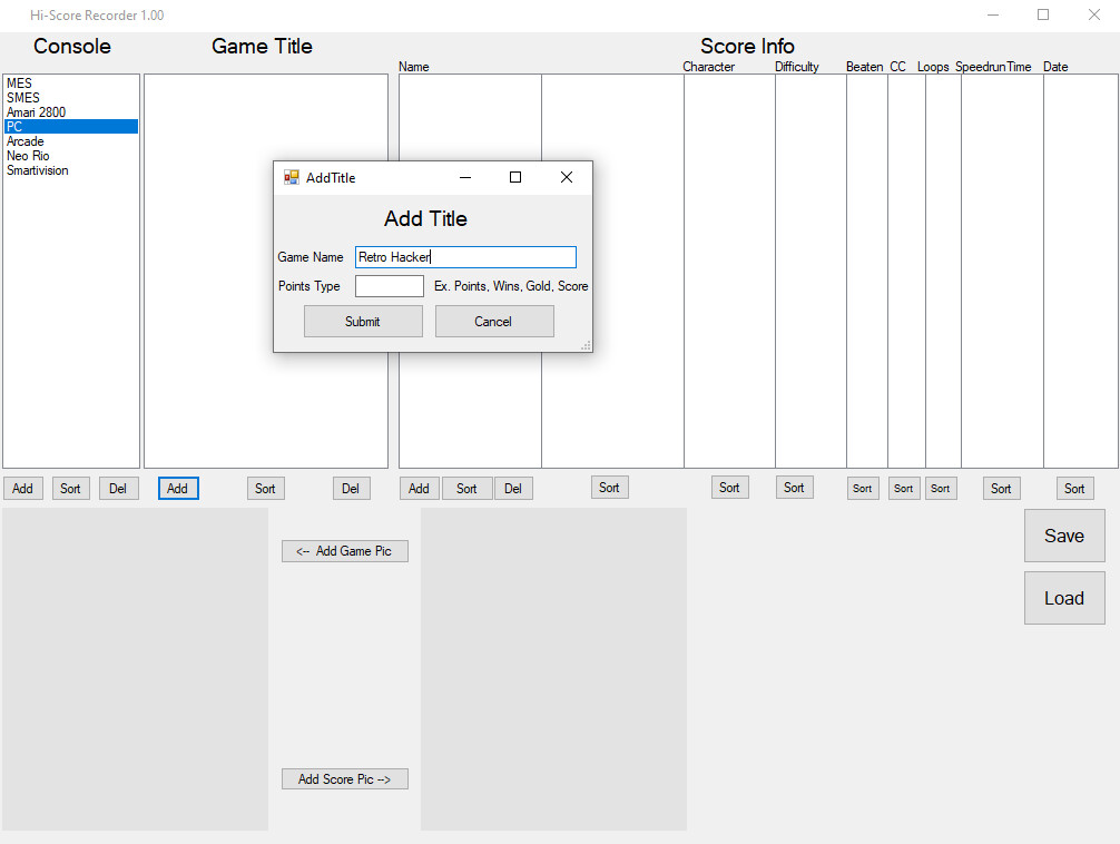 Hi-Score Recorder screenshot 2
