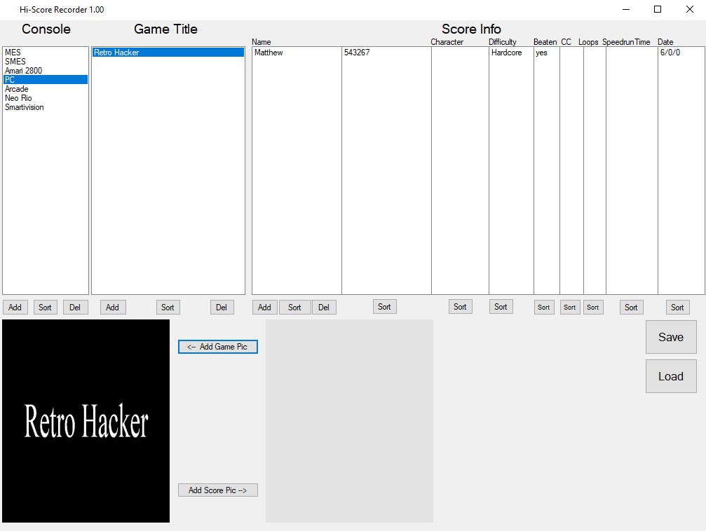 Hi-Score Recorder screenshot 4