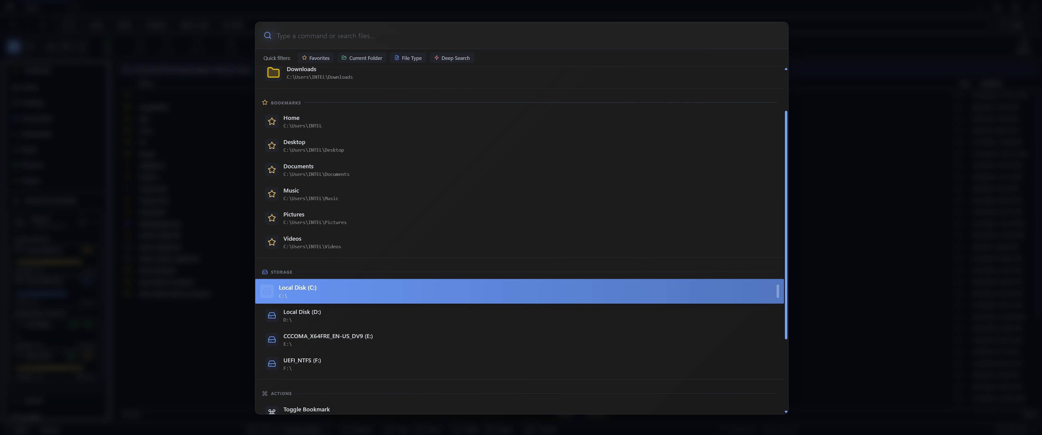 File Surfer screenshot 2