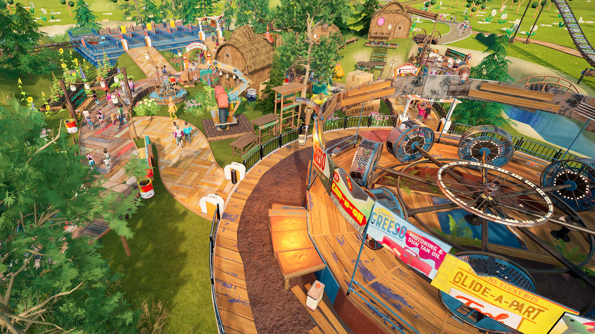 Park Beyond - Chicken Run: Dawn of the Nugget - Theme World screenshot 10
