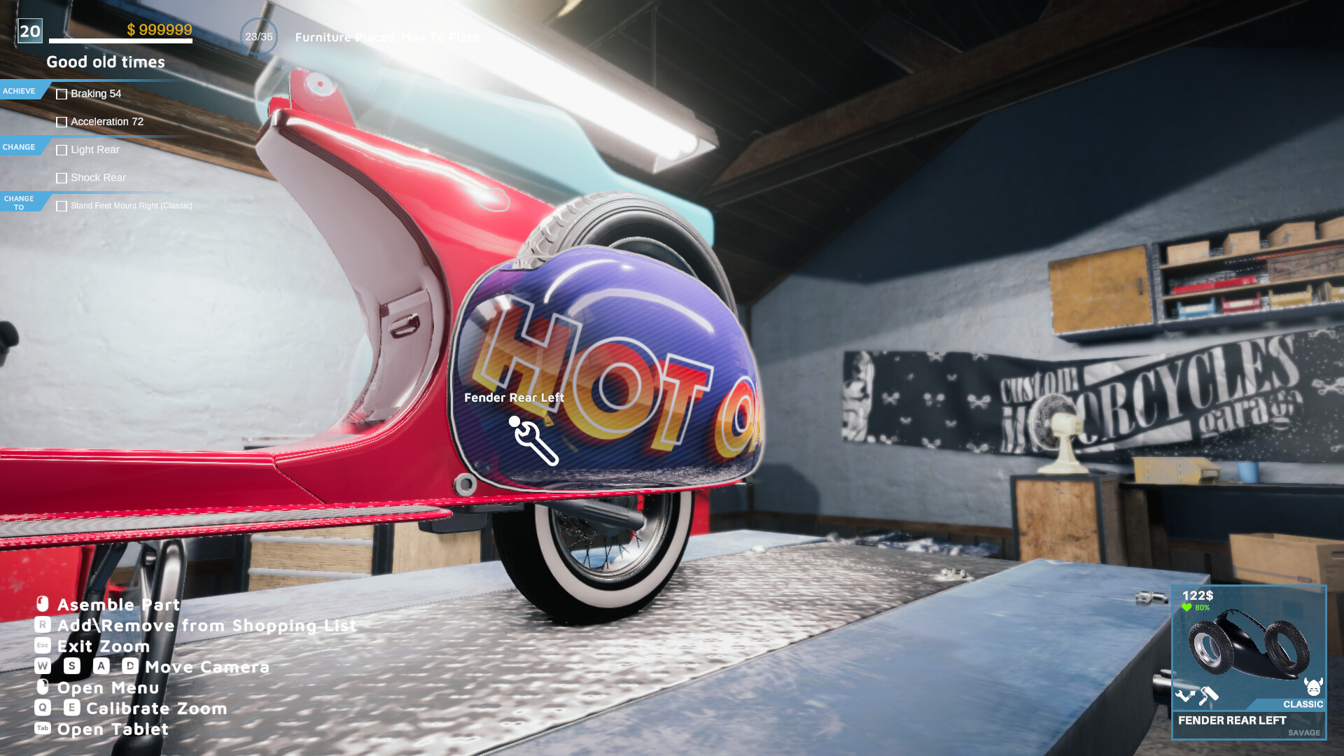 Motorcycle Mechanic Simulator 2021 - Scooter DLC screenshot 3