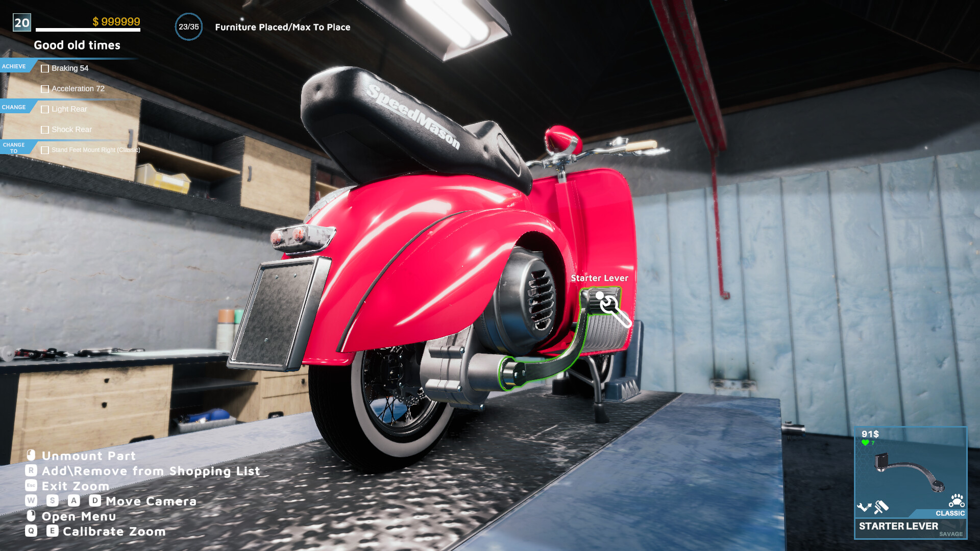 Motorcycle Mechanic Simulator 2021 - Scooter DLC screenshot 2