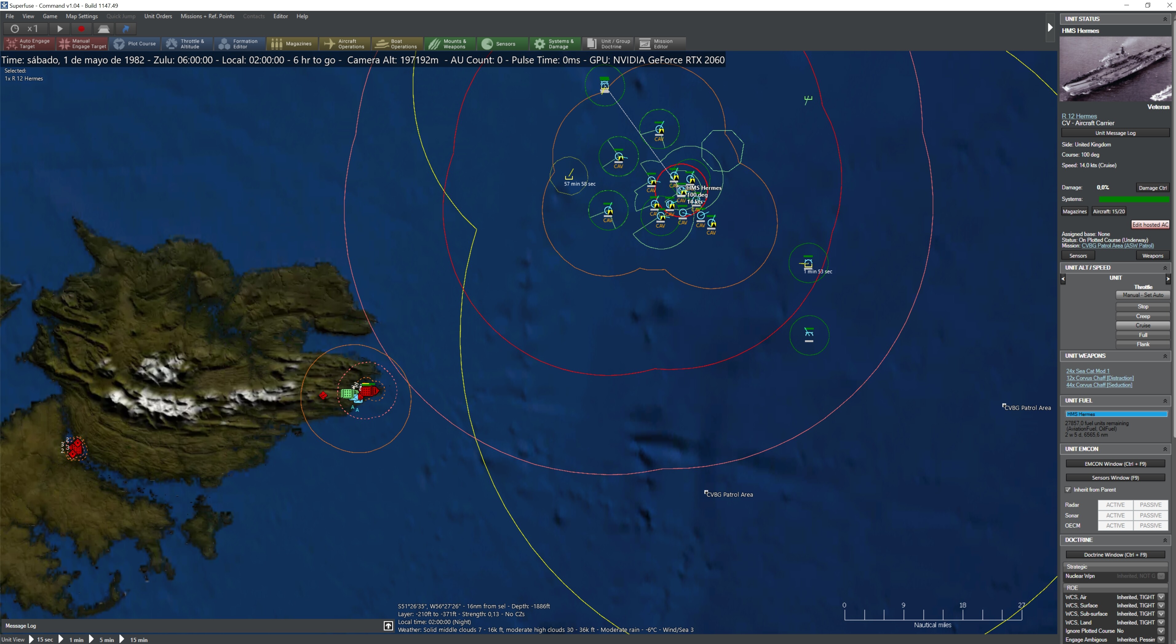 Command:MO - Falkland War 1982 screenshot 1