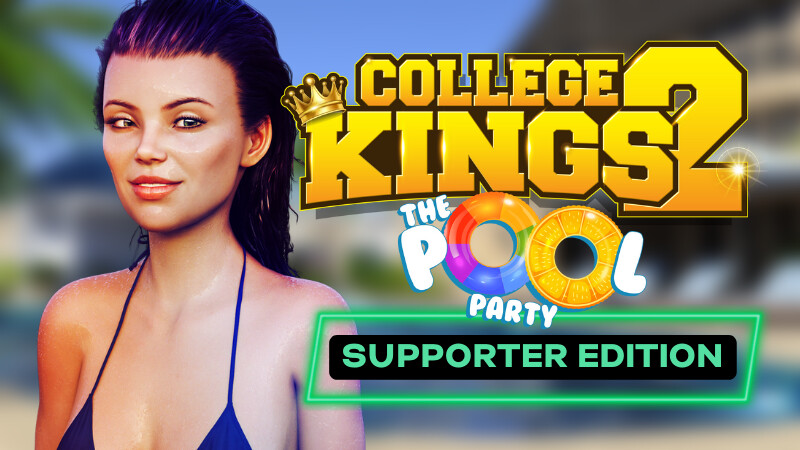 College Kings 2 - Episode 2 "The Pool Party" Supporter Edition screenshot 1
