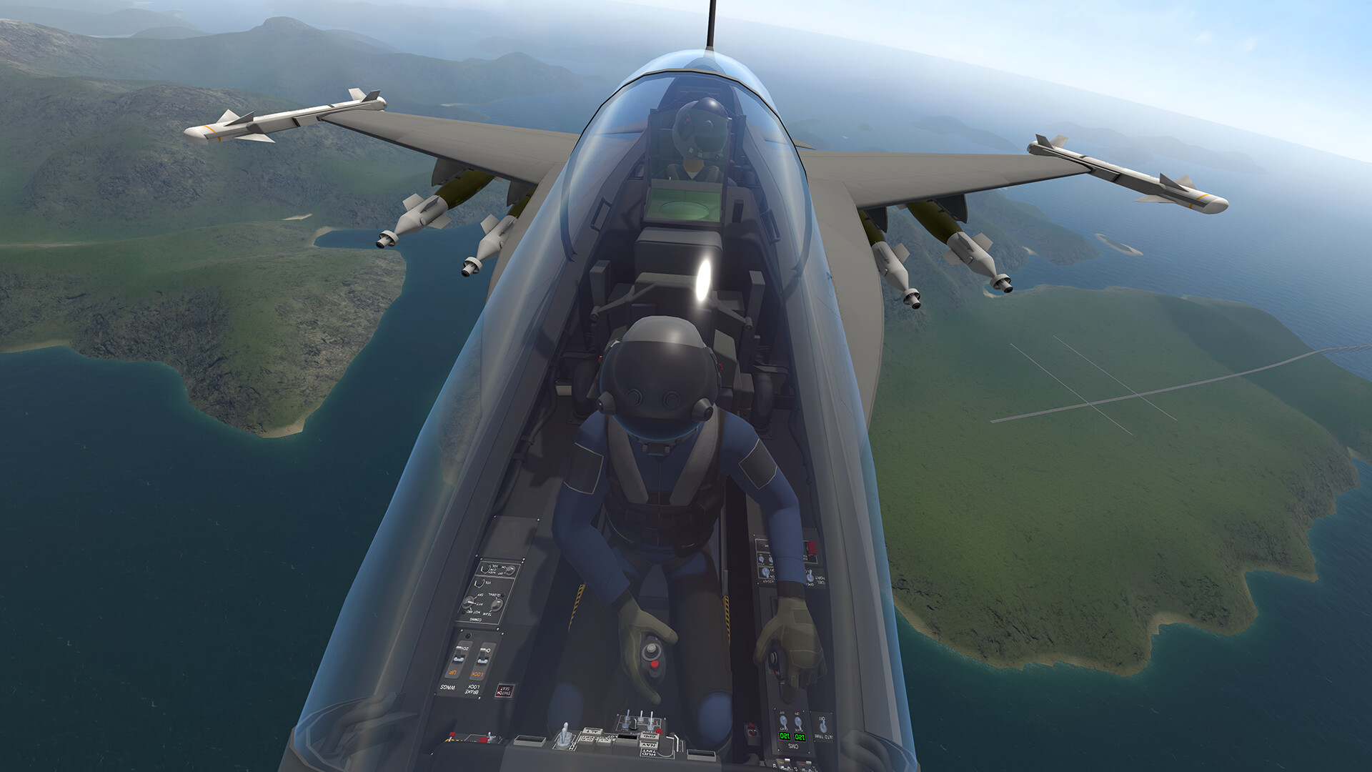VTOL VR: T-55 Tyro - Trainer Jet screenshot 5