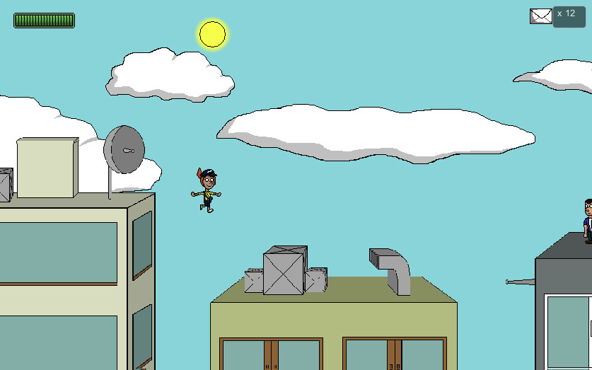 Rooftop Postgirl screenshot 2