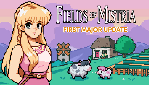 Save 20% on Fields of Mistria on Steam