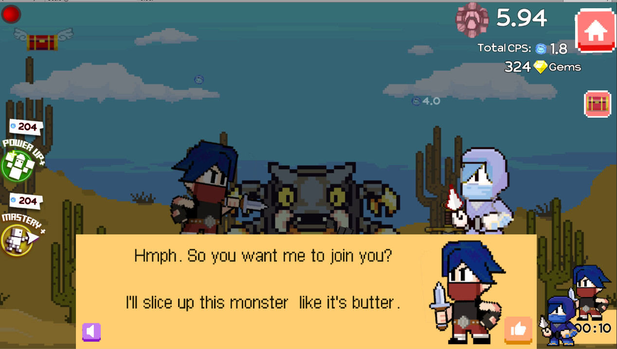Idle Gem Quest screenshot 2