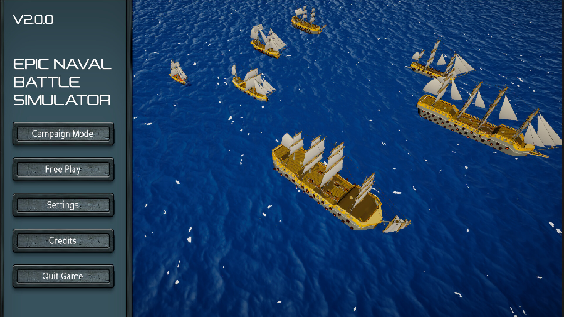 Epic Naval Battle Simulator screenshot 3