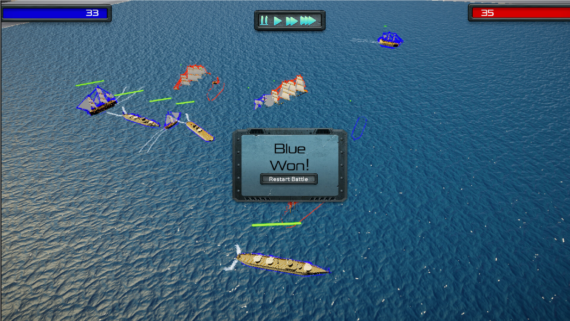 Epic Naval Battle Simulator screenshot 9