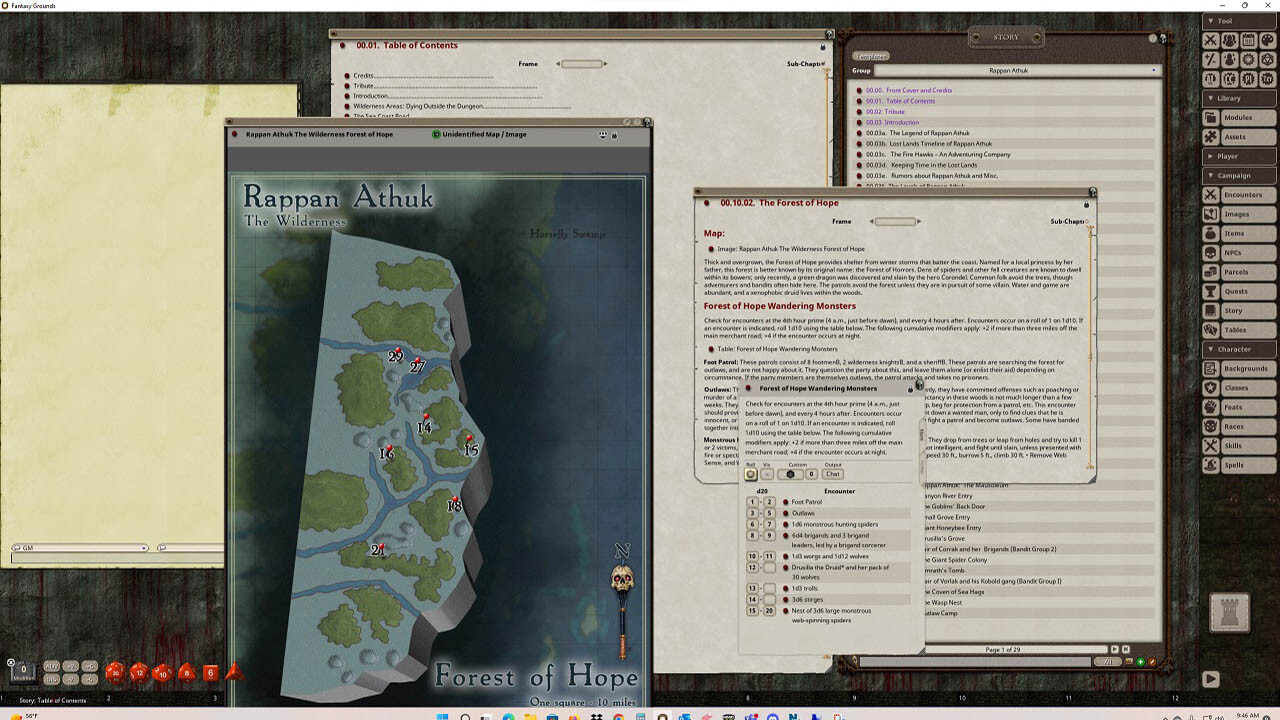 Fantasy Grounds - Rappan Athuk screenshot 4
