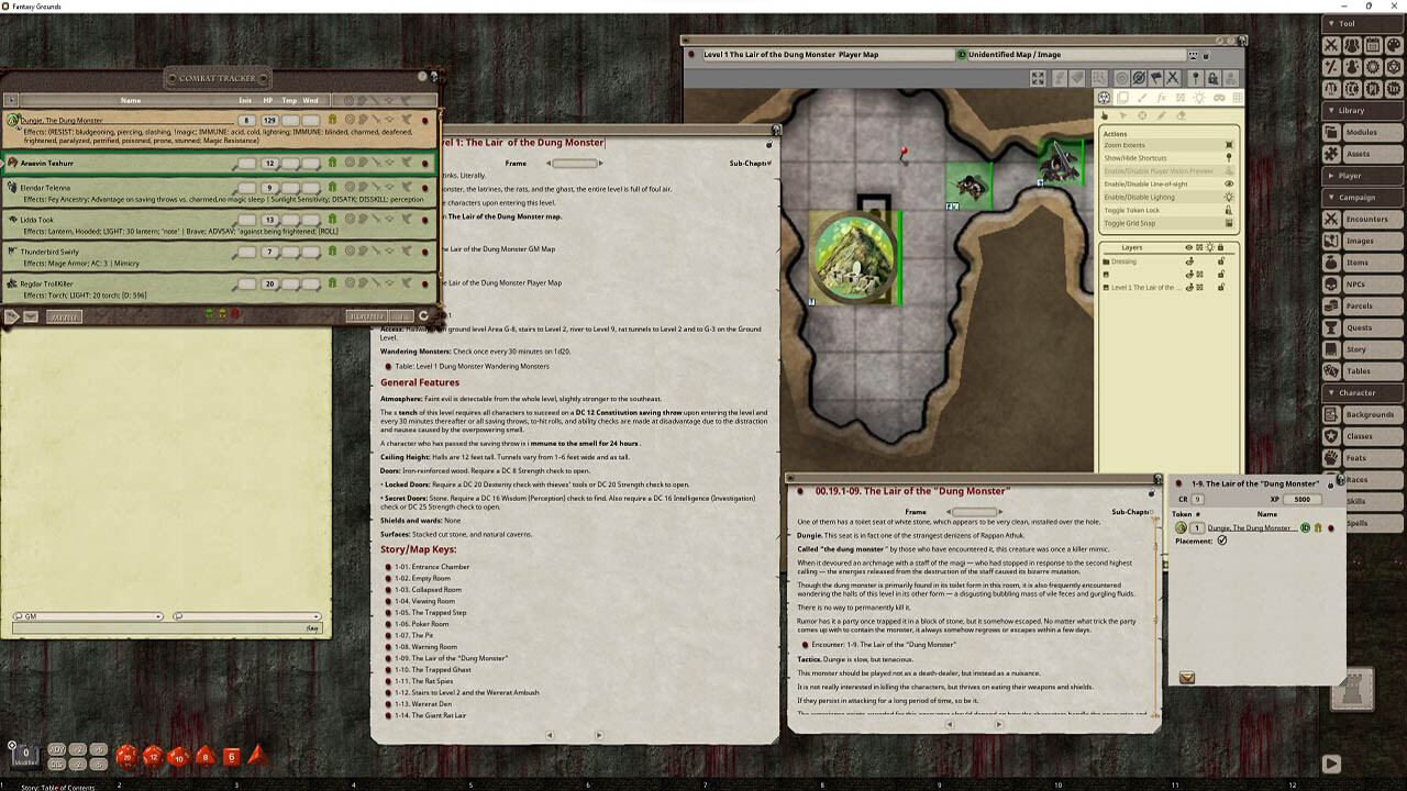 Fantasy Grounds - Rappan Athuk screenshot 3