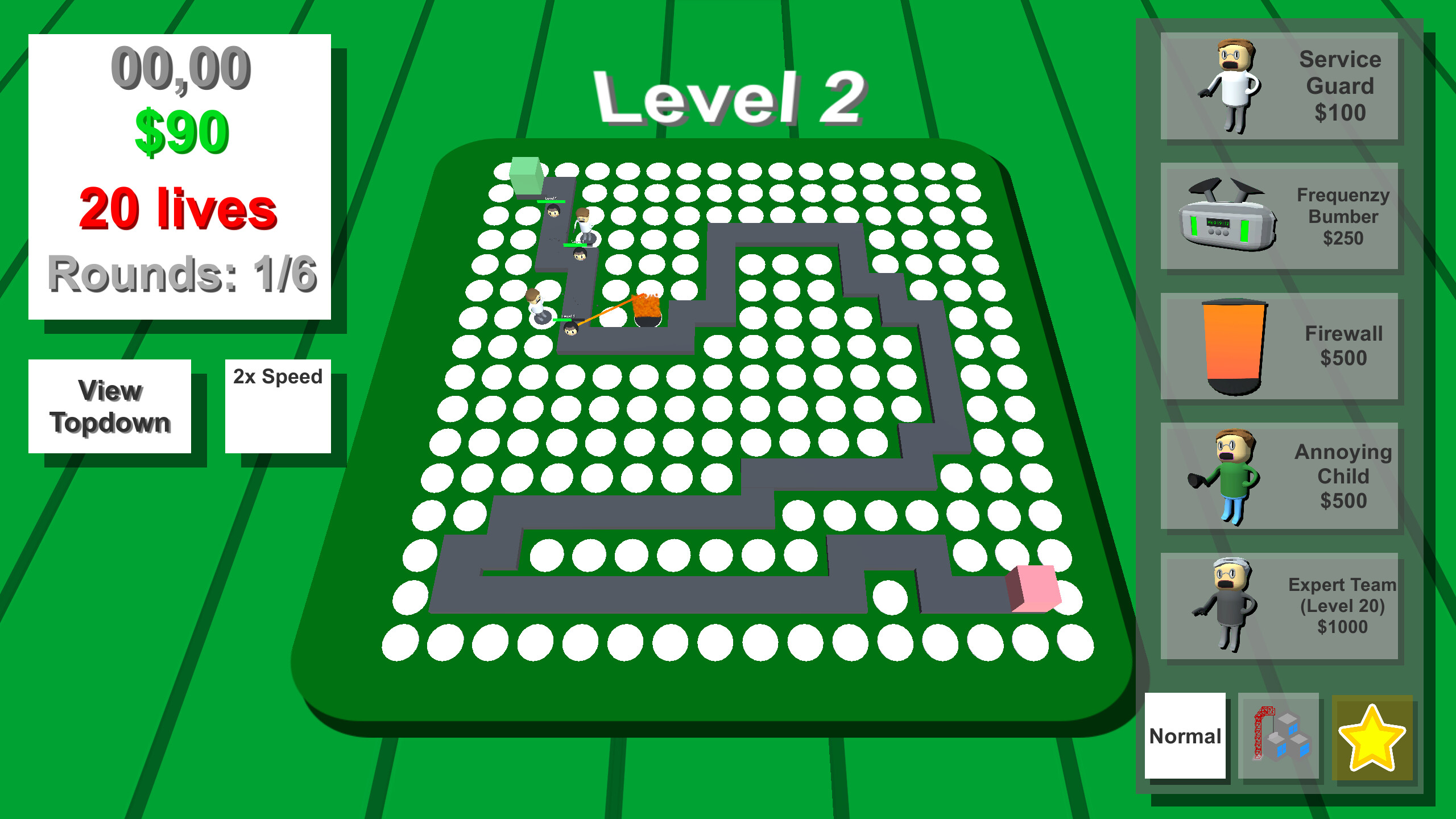 Tech Invaders TD screenshot 2